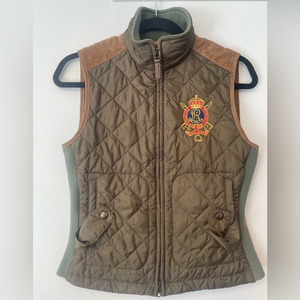 Ralph Lauren equestrian vest woman’s small